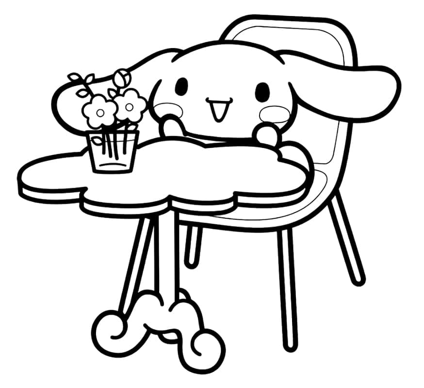 Coloriage Cinnamoroll Imprimable