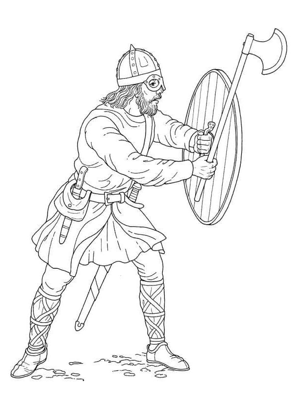 Dessin de Viking Gratuit coloring page
