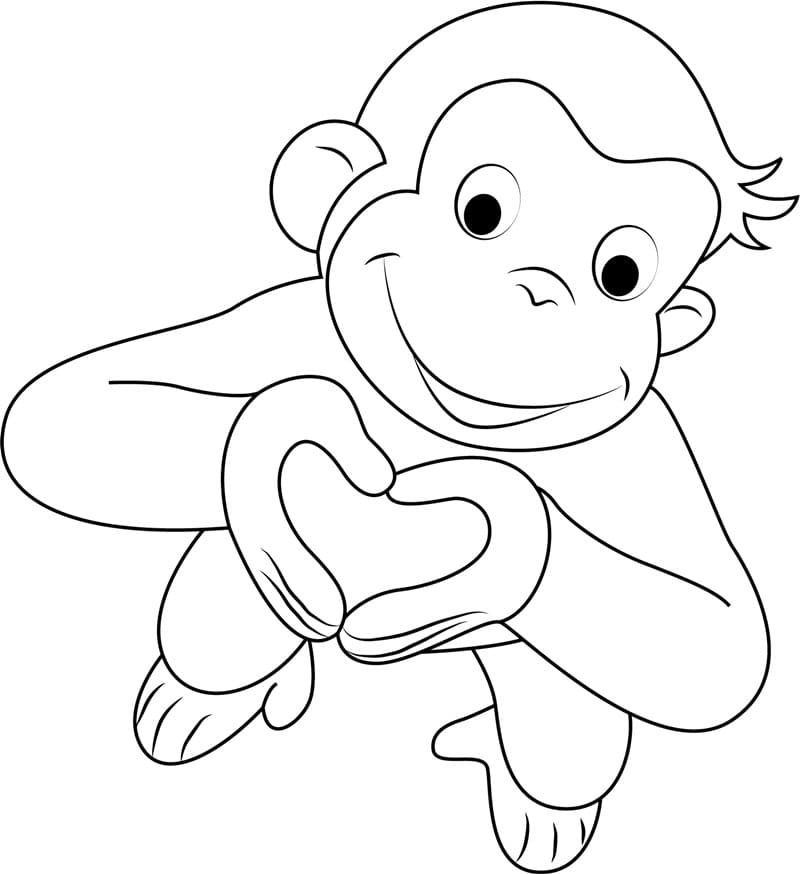 Georges Amical coloring page