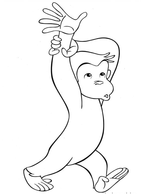 Georges Drôle coloring page