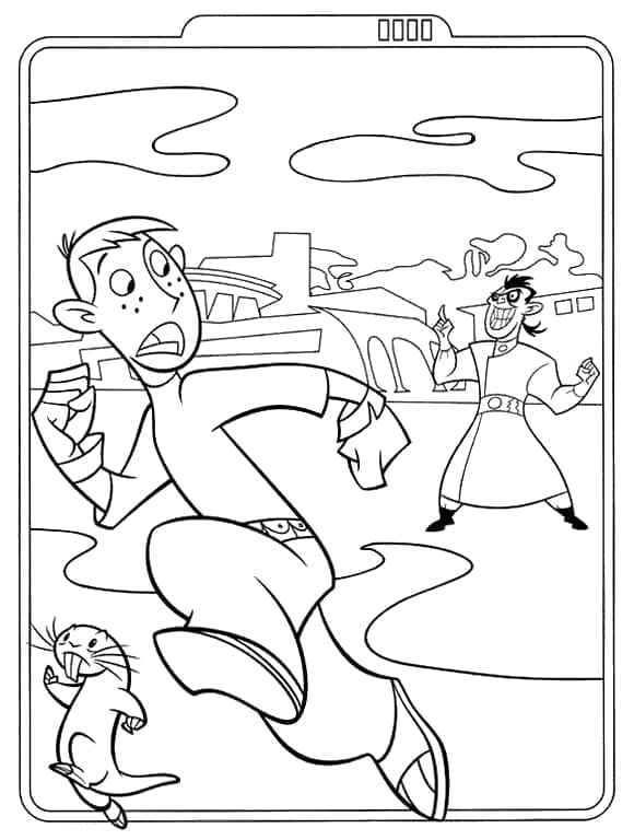 Kim Possible 2 coloring page