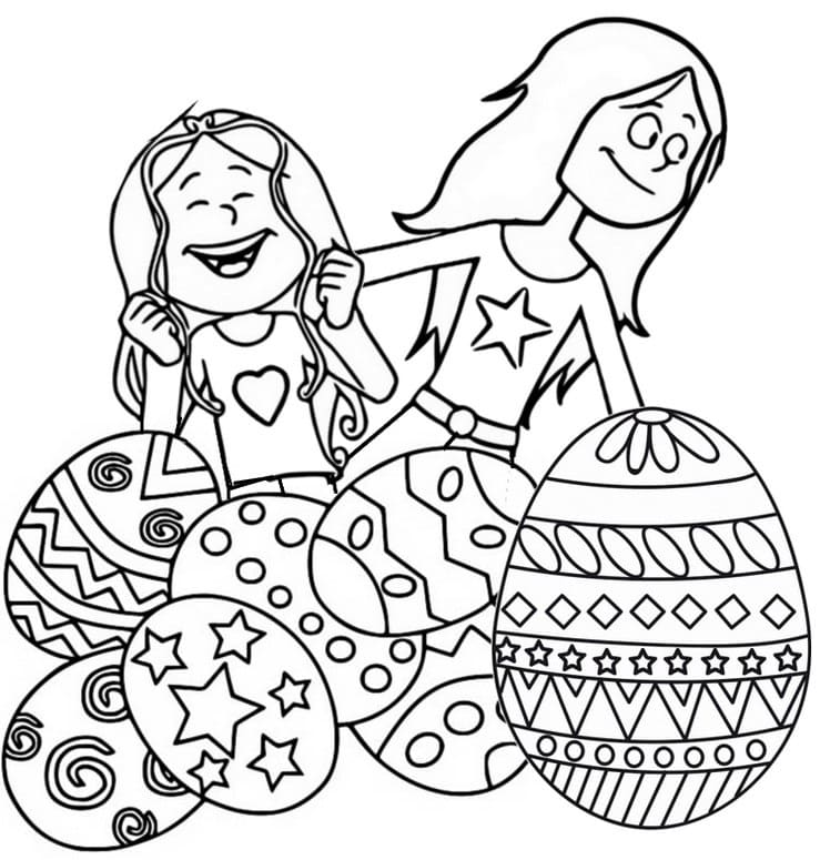 Les Sisters Gratuit Pour les Enfants coloring page