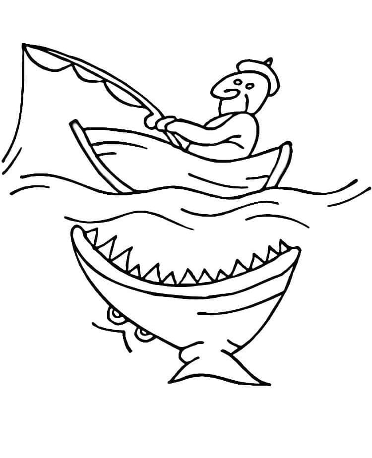 Pêche Pour Enfants coloring page