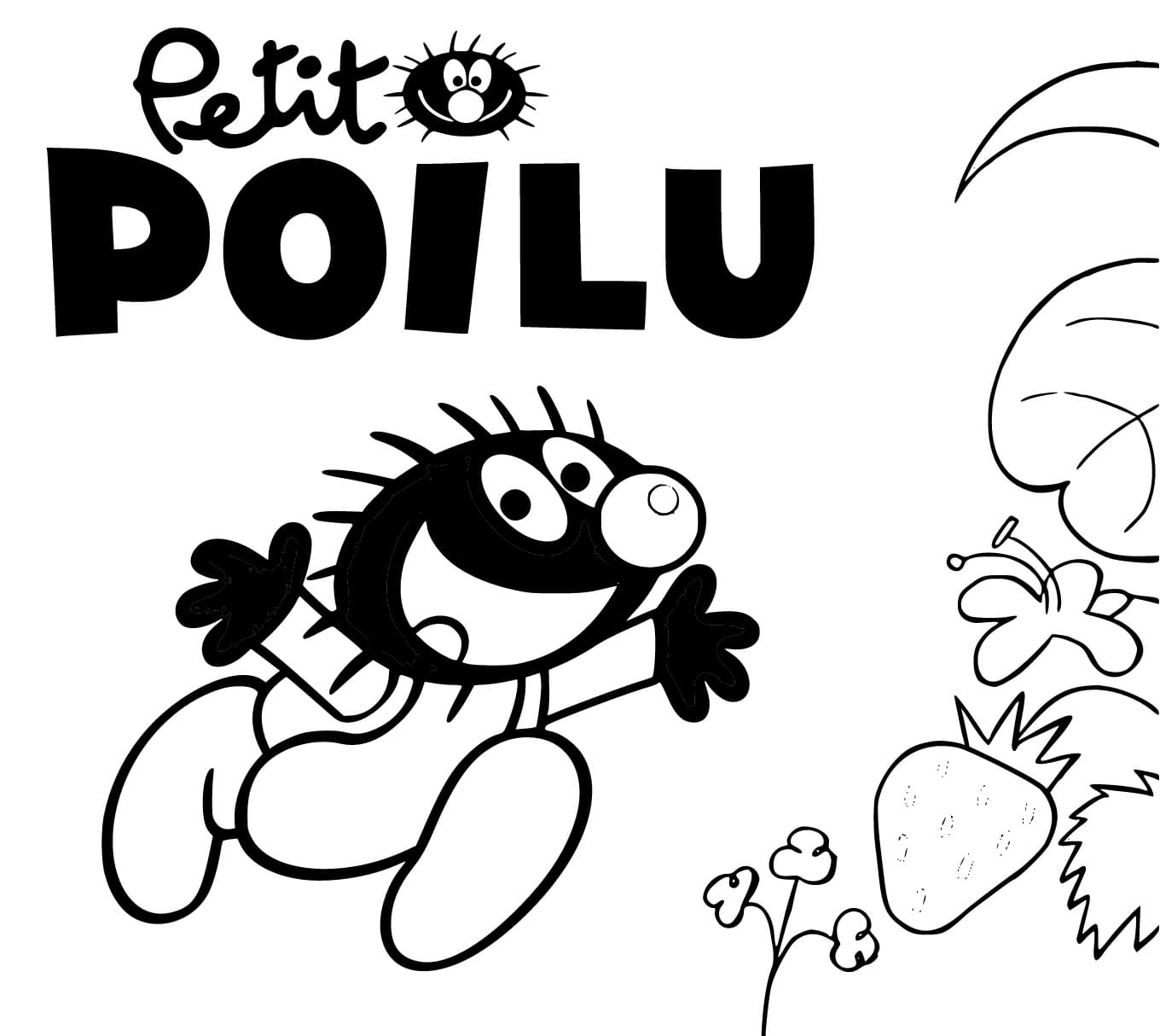 Petit Poilu 1 coloring page