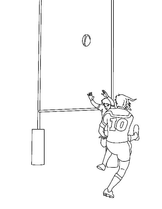 Rugby Imprimable coloring page