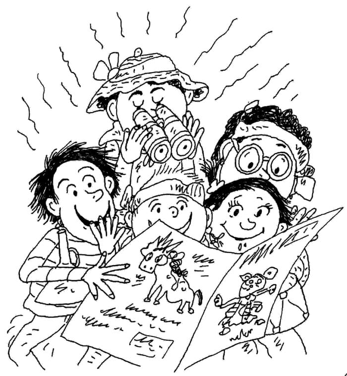 Tom-tom et Nana Gratuit Pour les Enfants coloring page
