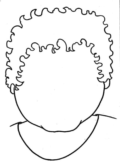 Visage Imprimable coloring page