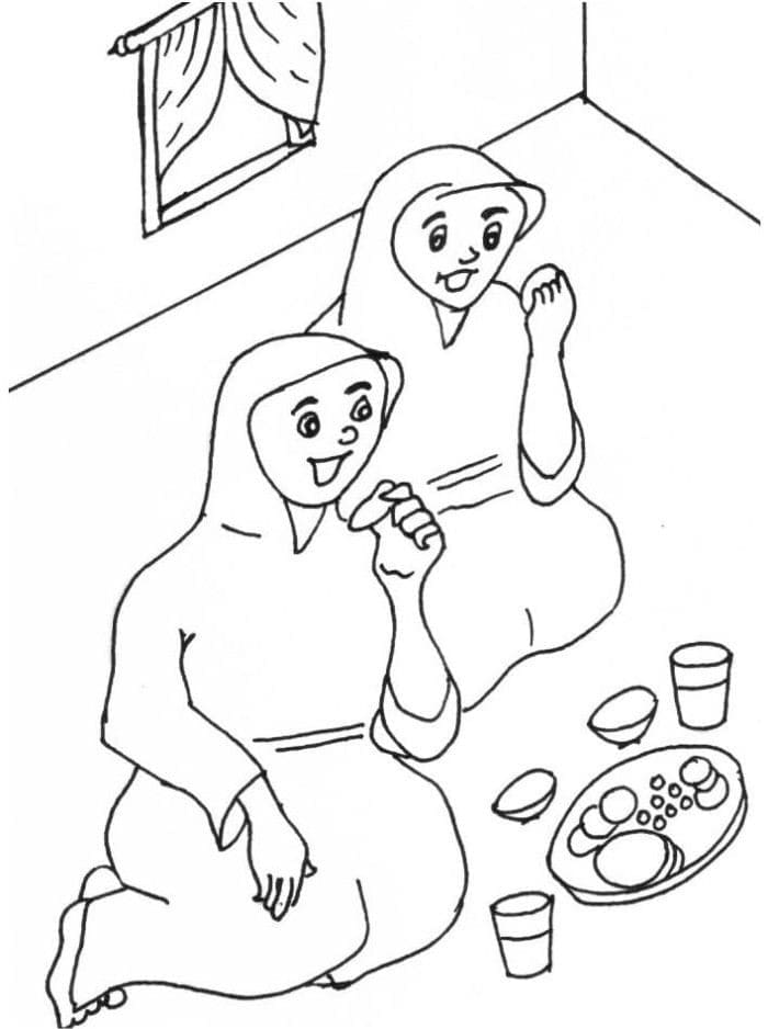 Image de l’Aïd al-Fitr coloring page