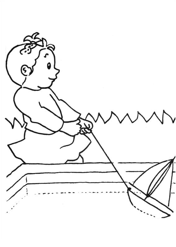 Mimi Cracra Amicale coloring page
