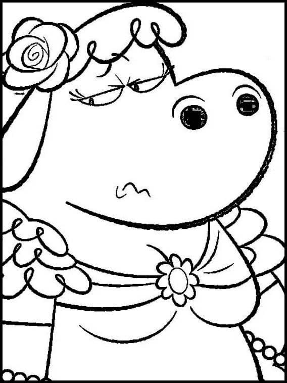 Ollie et Moon 5 coloring page