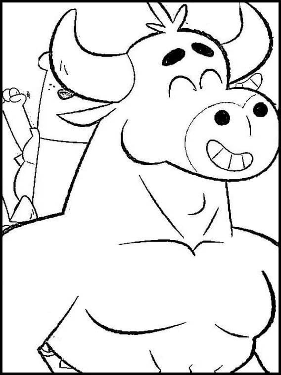 Ollie et Moon 6 coloring page