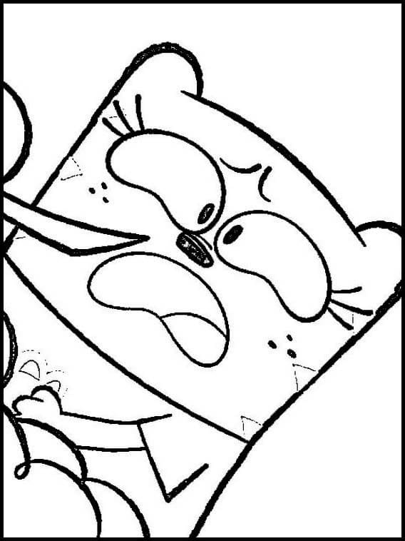 Ollie et Moon 7 coloring page