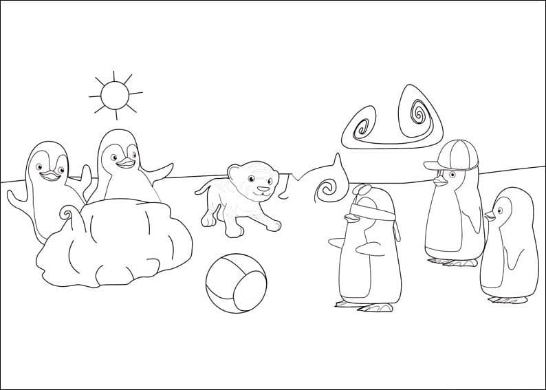 Ozie Boo 6 coloring page