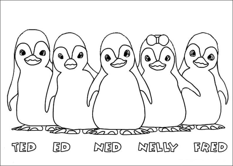 Personnages dans Ozie Boo coloring page