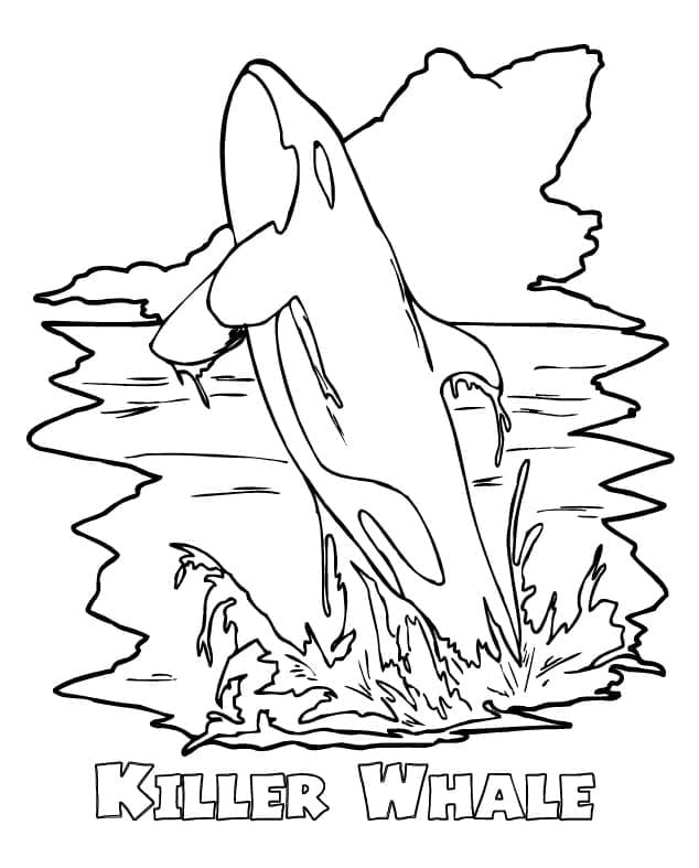Orque Normale coloring page
