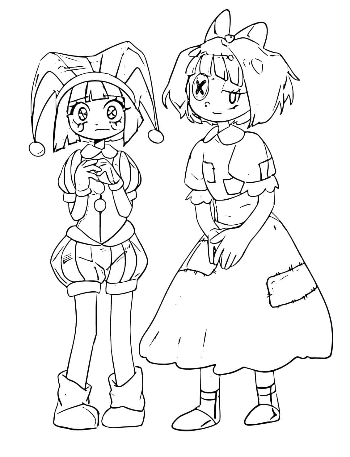Coloriage Pomni Imprimer Sur ColoriageEnfant Com Coloriage Pomni Imprimer Sur ColoriageEnfant Com