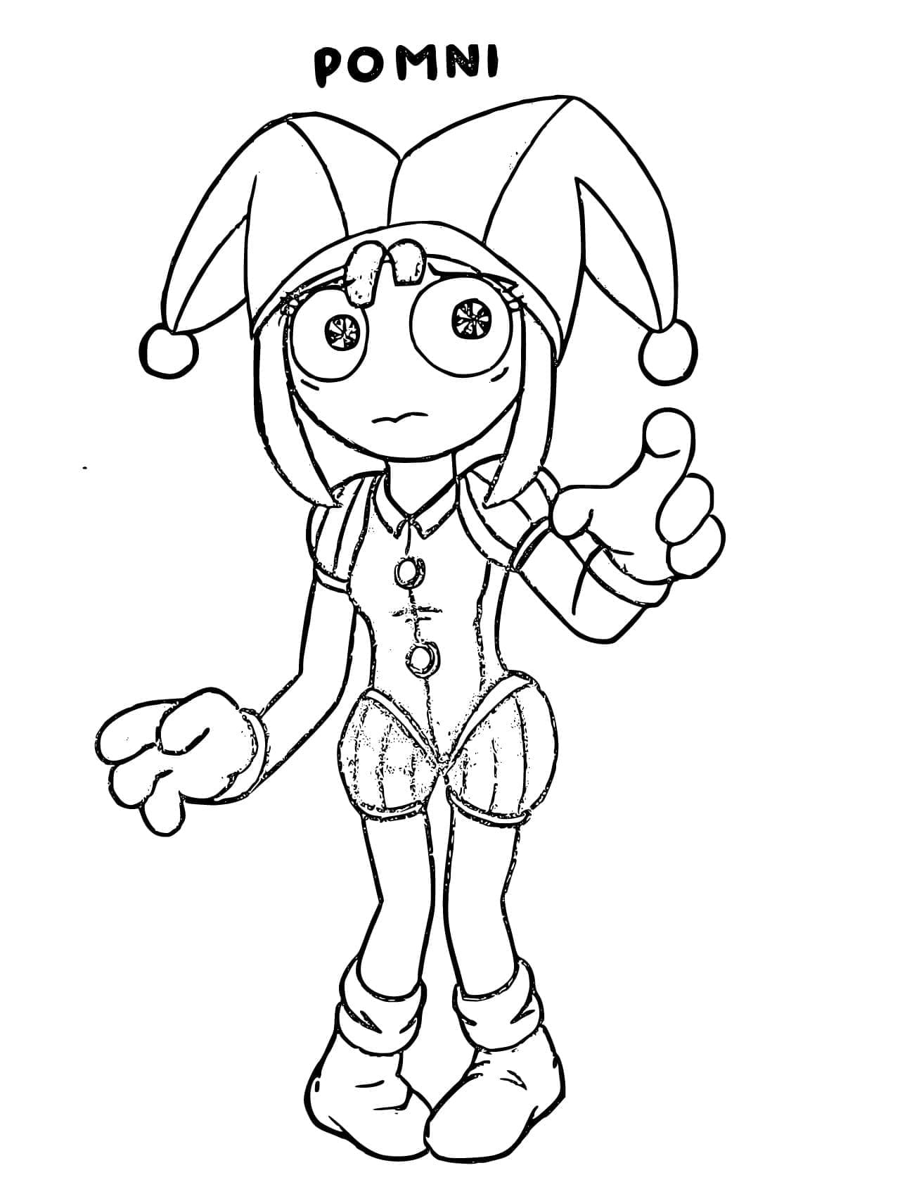 Coloriage The Amazing Digital Circus Imprimer Sur ColoriageEnfant Com Coloriage The Amazing Digital Circus Imprimer Sur ColoriageEnfant Com