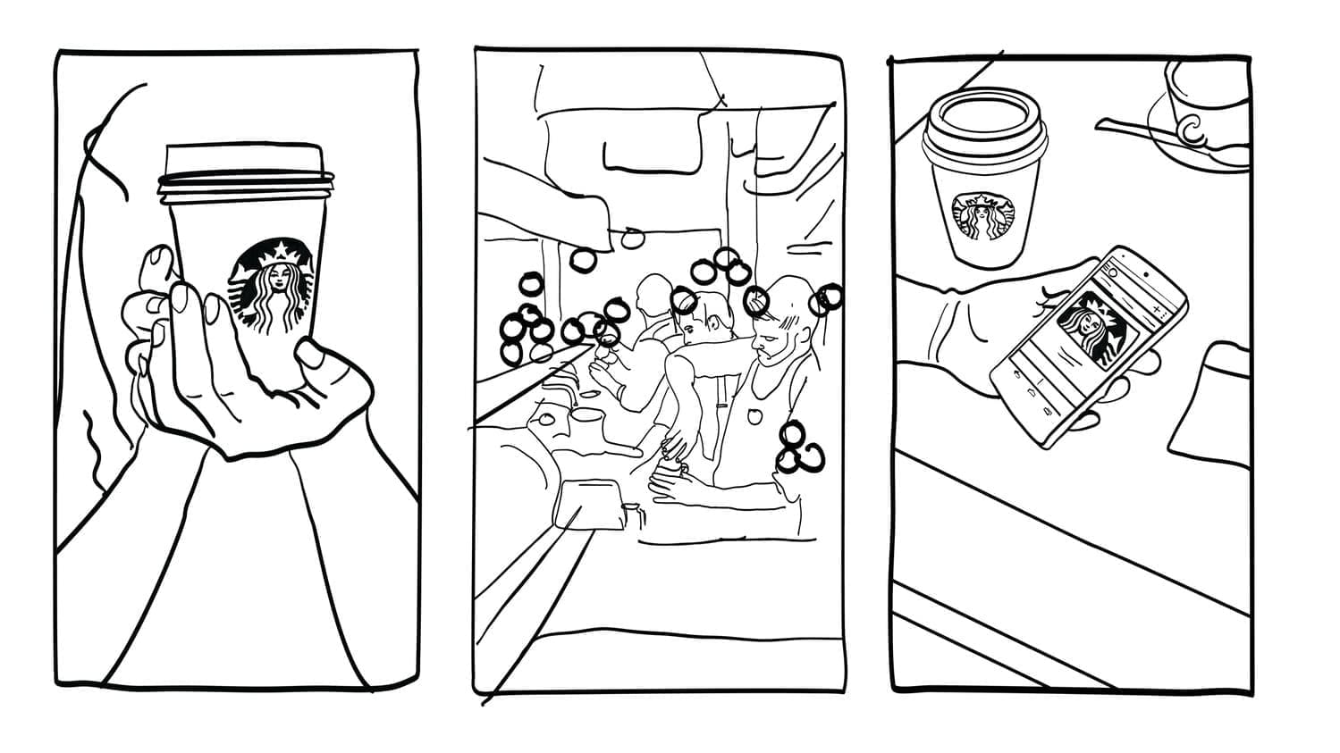 Starbucks Gratuit coloring page