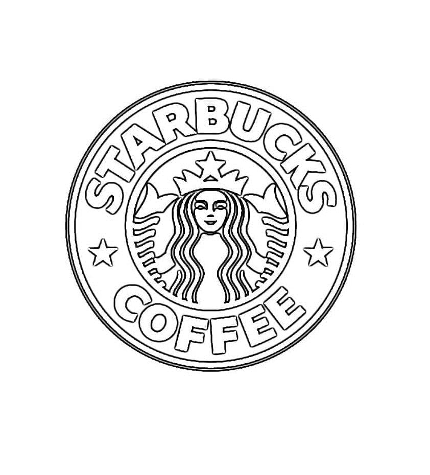 Starbucks Pour Enfants coloring page