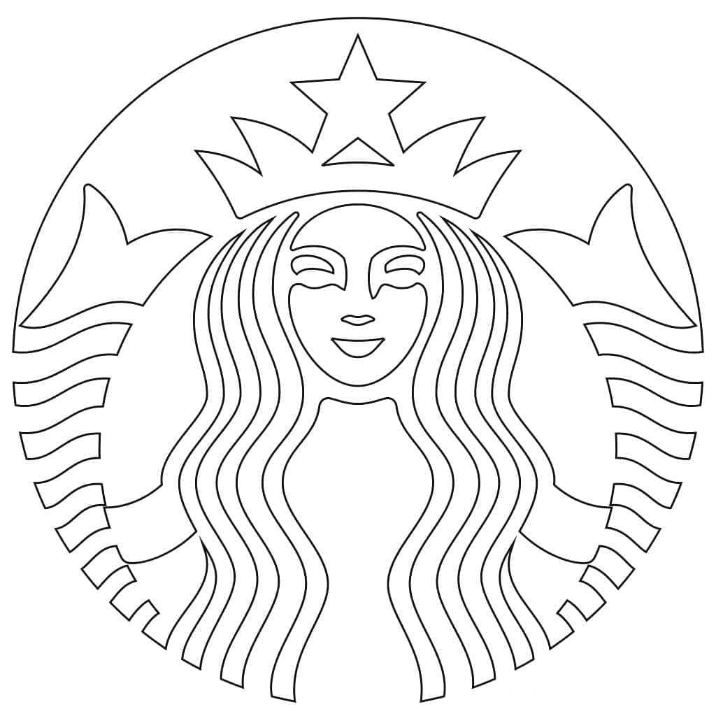 Starbucks Pour les Enfants coloring page