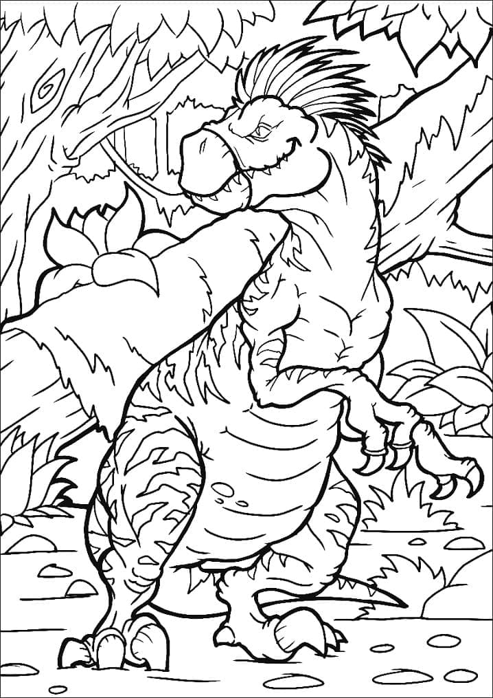 Dessin de Velociraptor coloring page