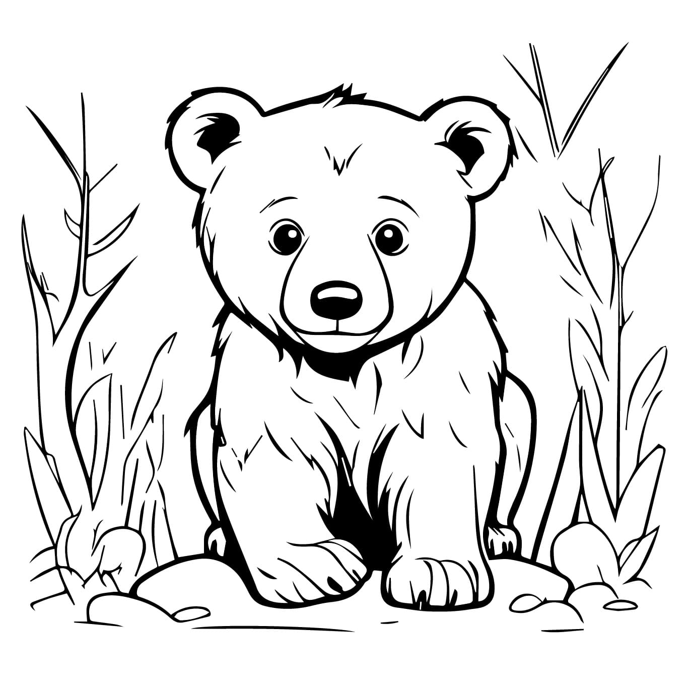 Ourson Normal coloring page