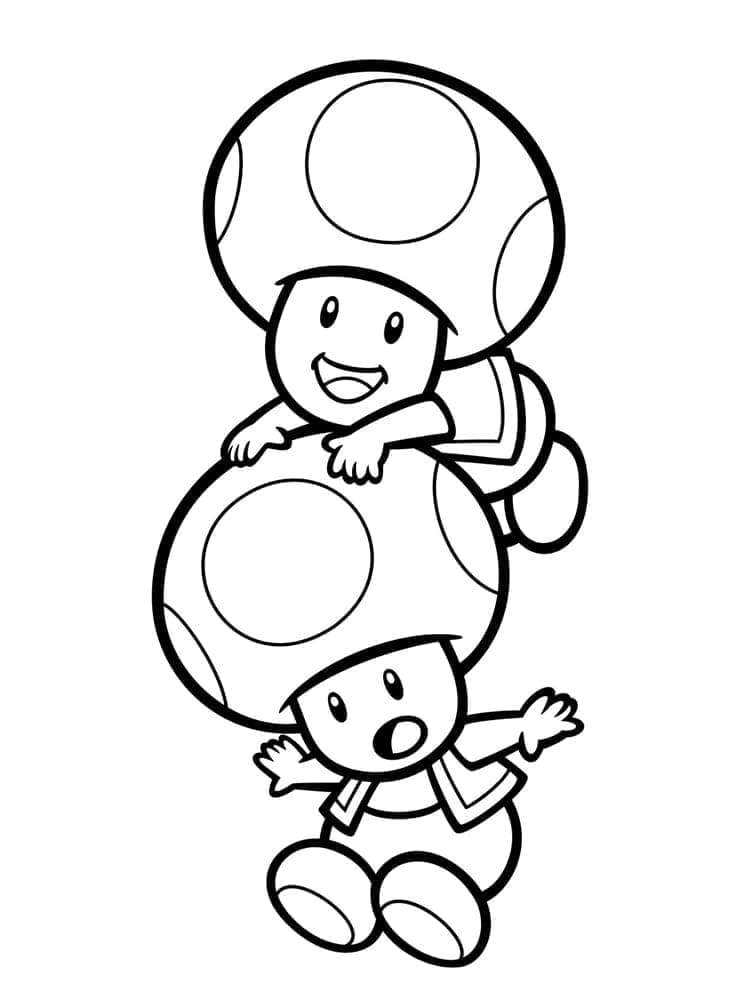 Dessin de Toad Gratuit coloring page