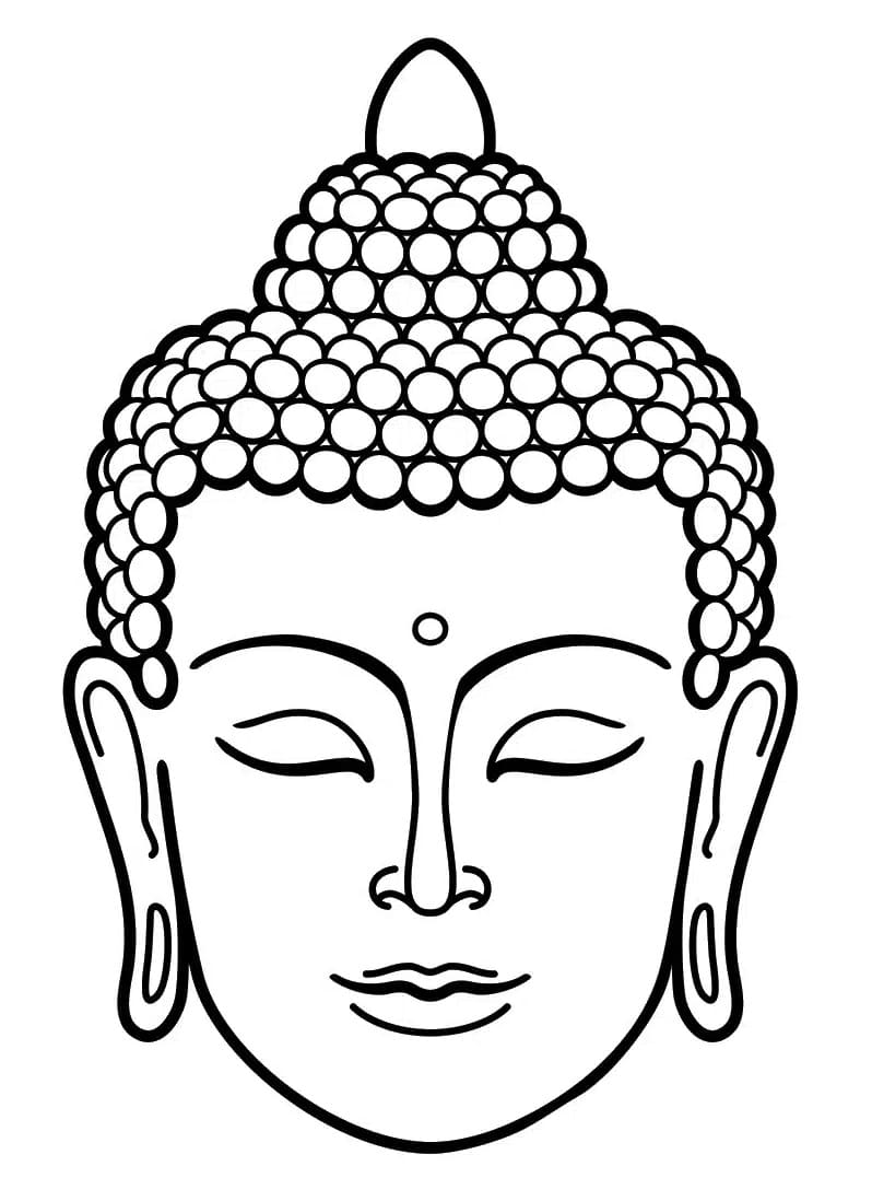 Bouddha 22 coloring page