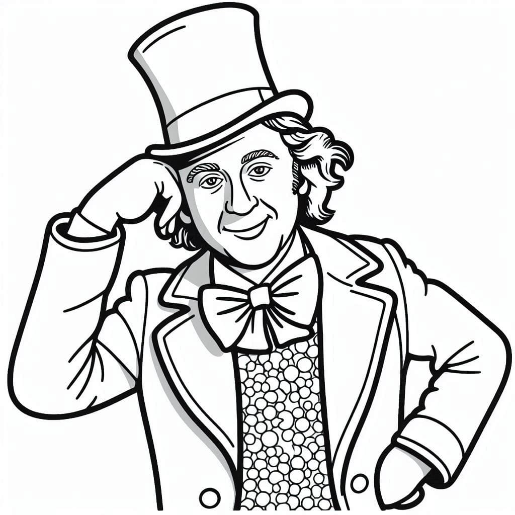 Coloriage Wonka Gratuit