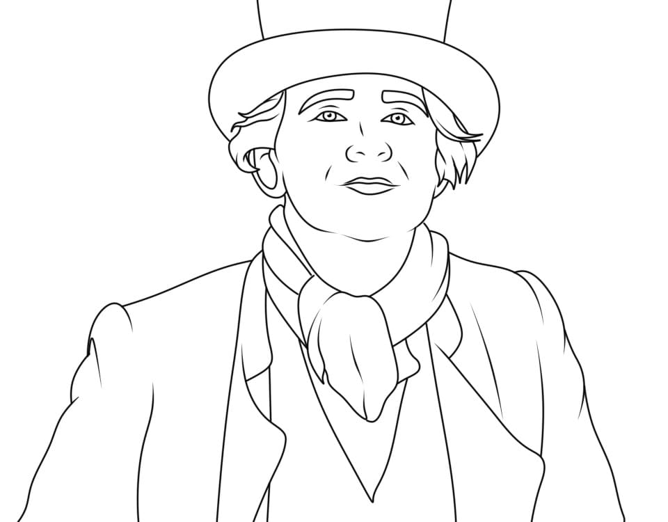 Coloriage Wonka Imprimable