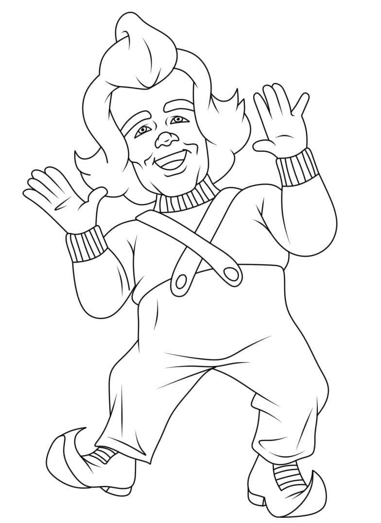 Wonka Pour les Enfants coloring page