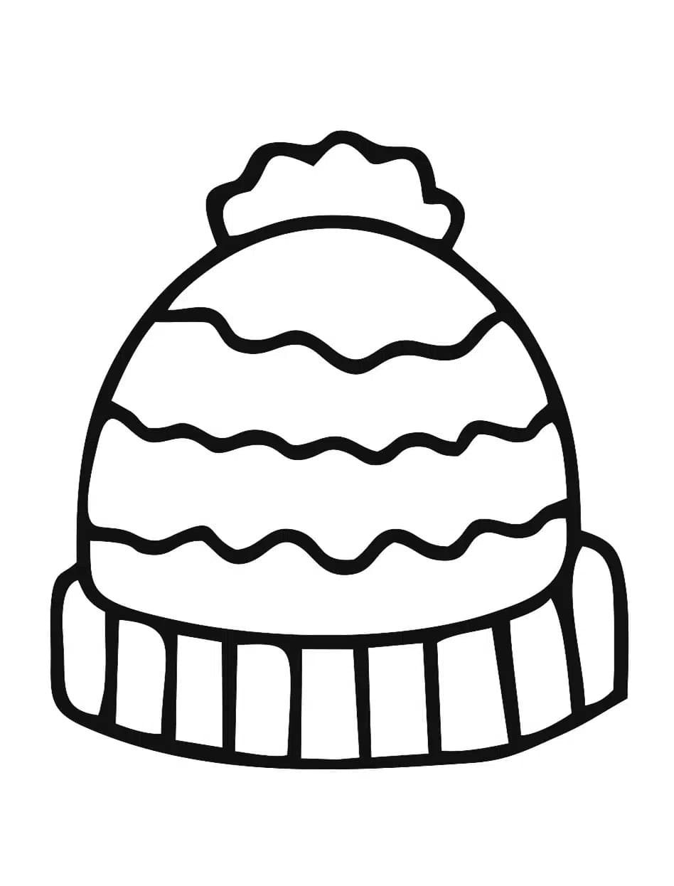 Bonnet 2 coloring page