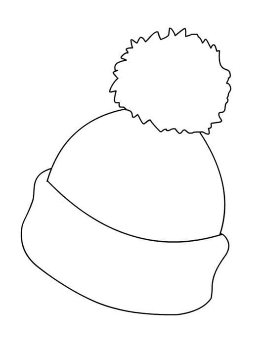 Coloriage Dessin de bonnet