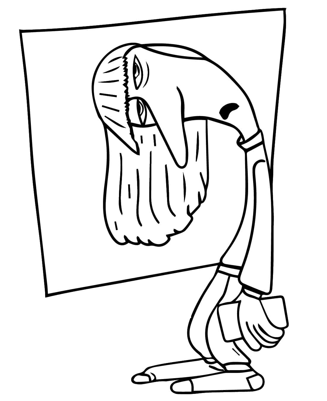 Ennui de Vice-versa 2 coloring page