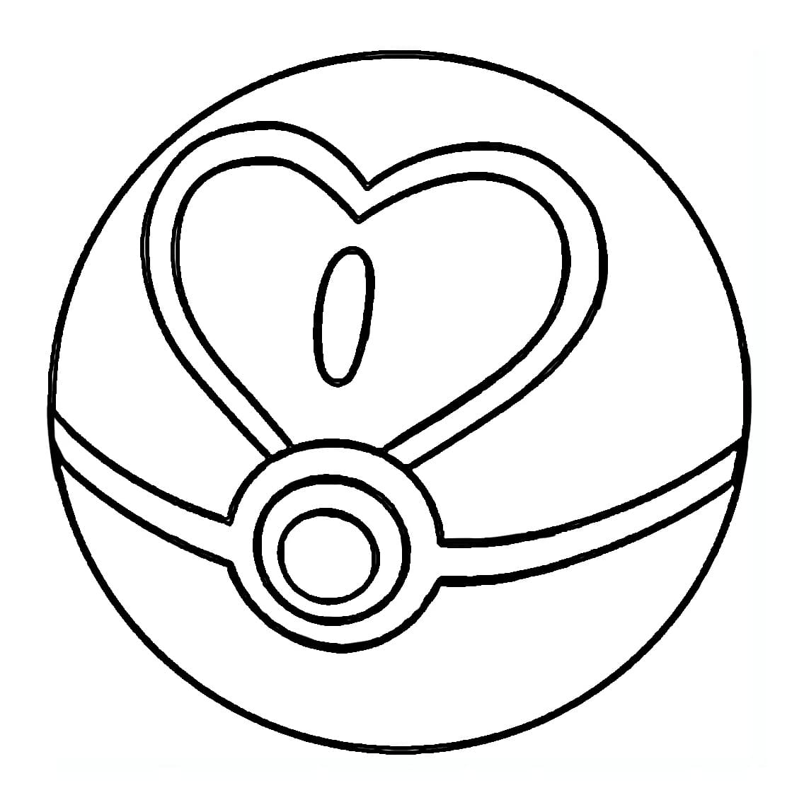 Coloriage Pokéball géniale