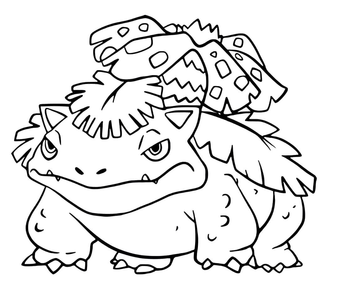 Coloriage Florizarre de Pokemon