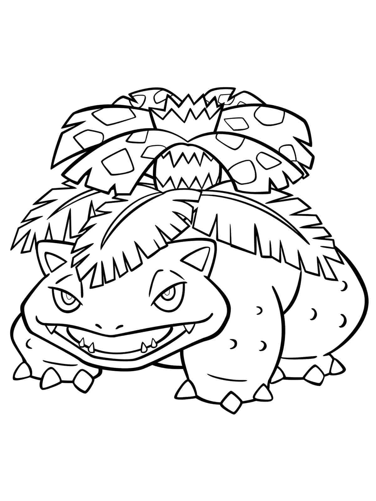 Coloriage Pokemon Florizarre