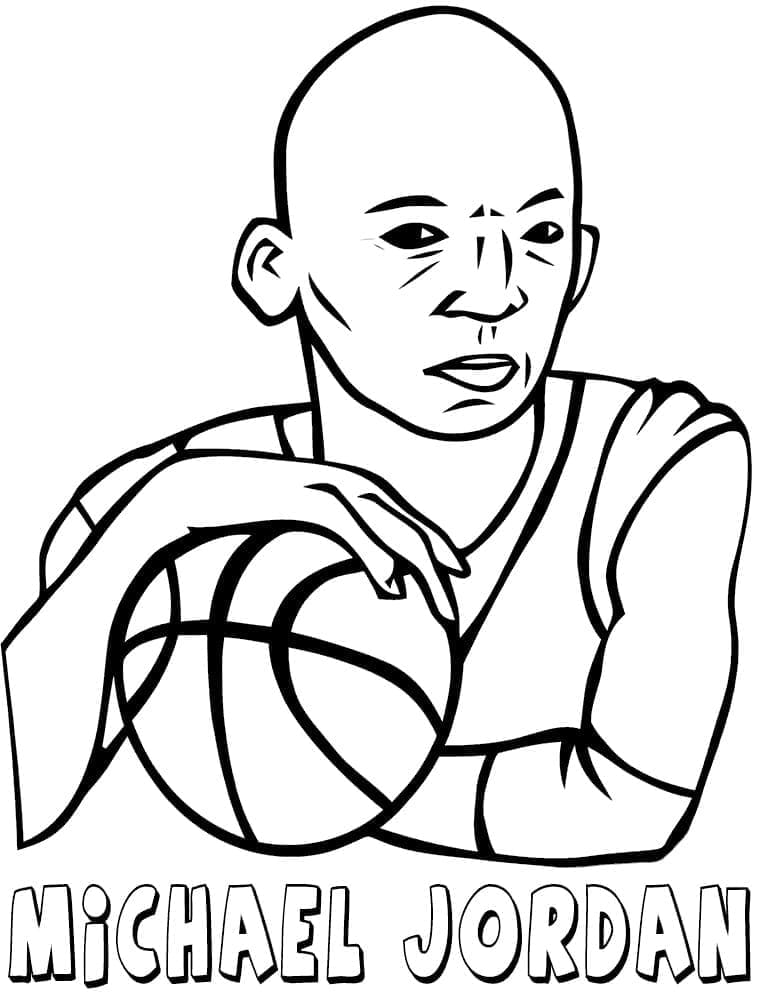 Coloriage Michael Jordan 1