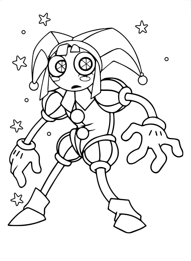 Coloriage Pomni Imprimer Sur ColoriageEnfant Com