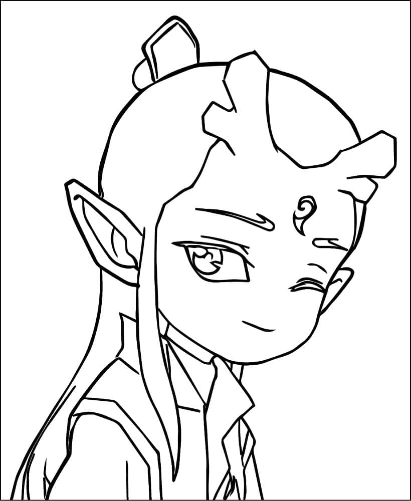 Coloriage Ao Bing de Ne Zha