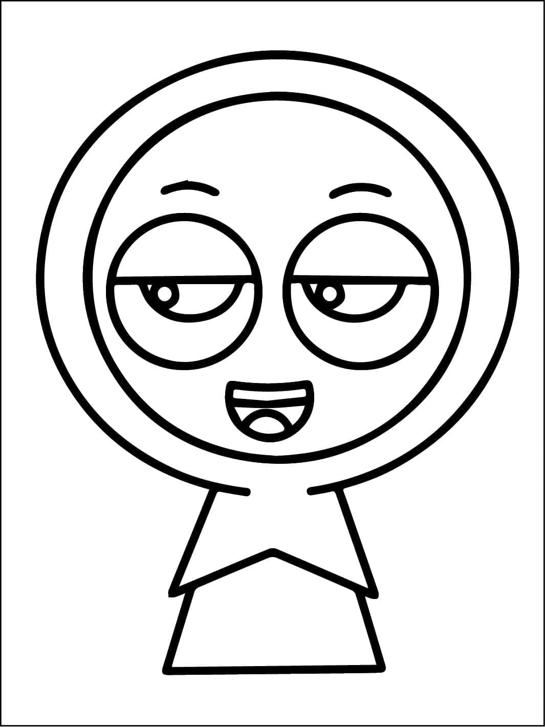 Jevin Sprunki Incredibox coloring page