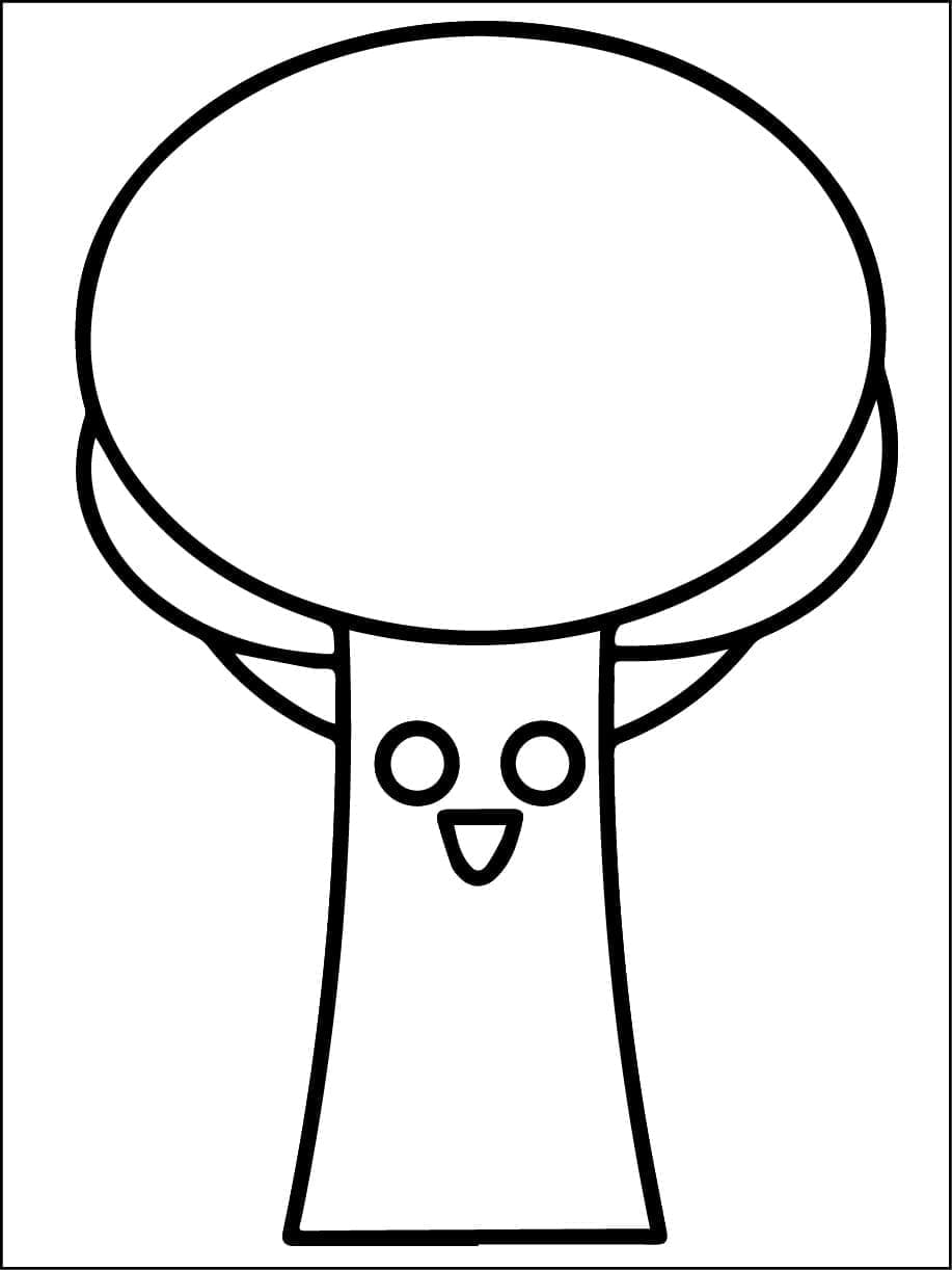 Mr. Tree Sprunki Incredibox coloring page