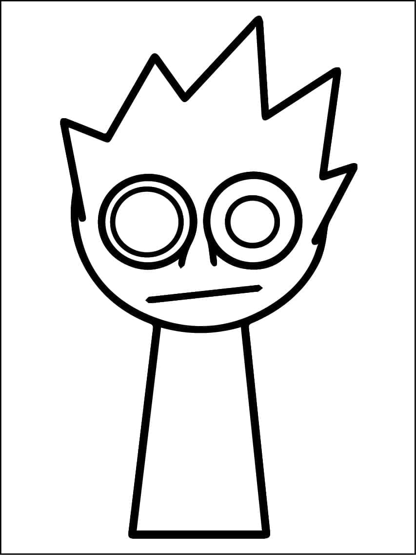 Owakcx Sprunki Incredibox coloring page