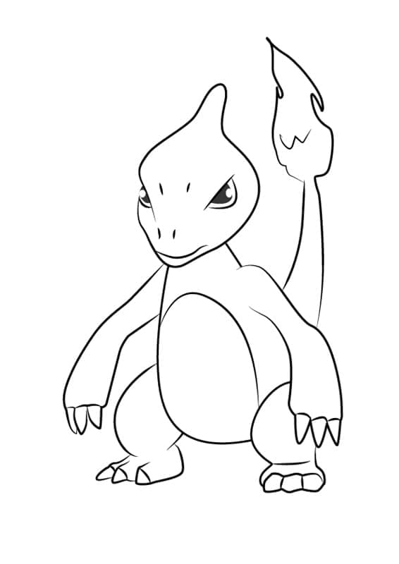 Coloriage Pokemon Reptincel Imprimable