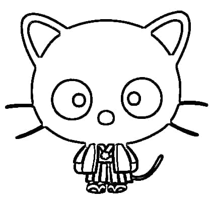 Coloriage Adorable Chococat