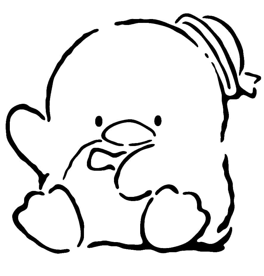 Coloriage Amical Tuxedo Sam