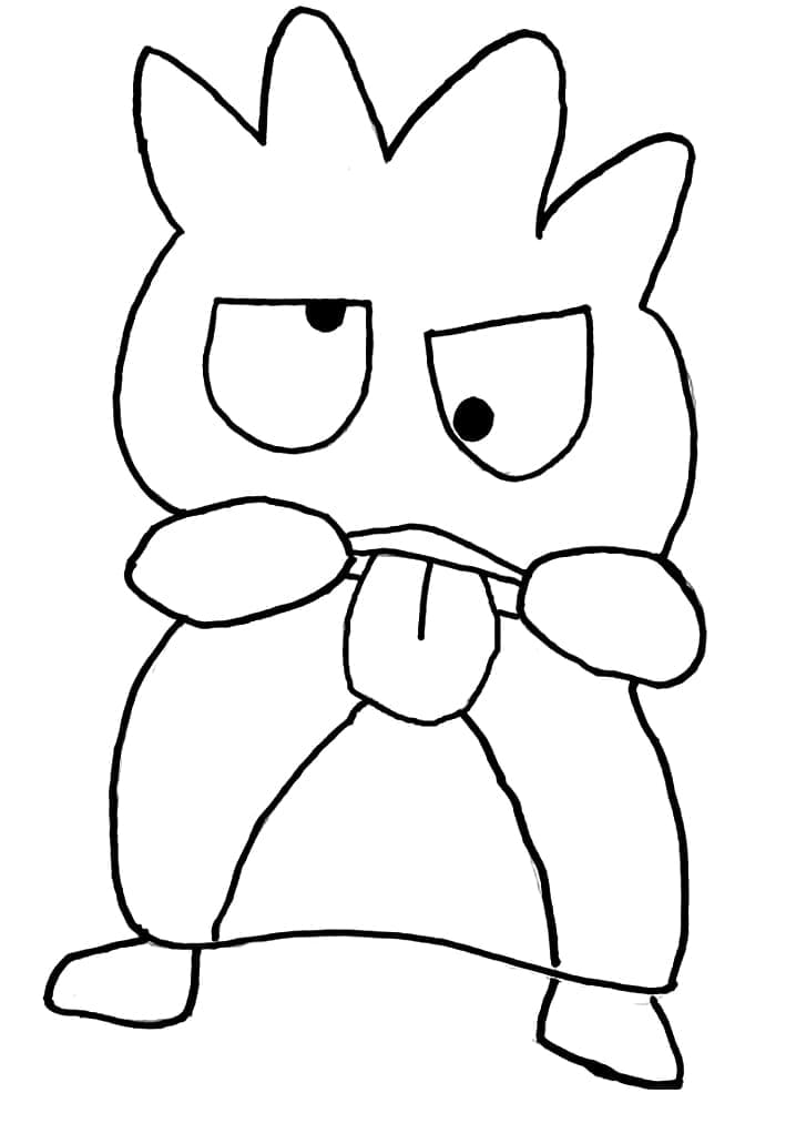 Coloriage Badtz Maru 2