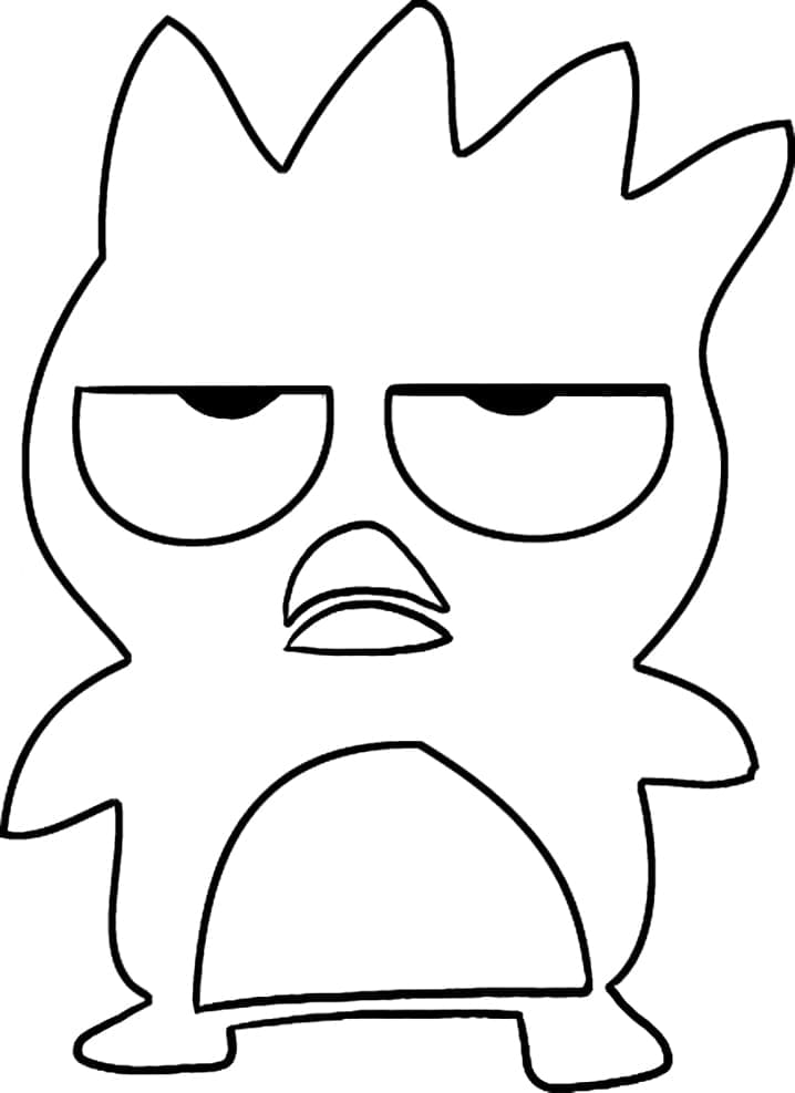 Coloriage Badtz Maru 3