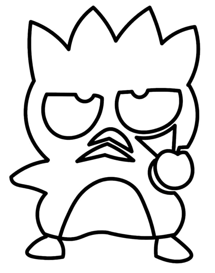 Coloriage Badtz Maru Drôle