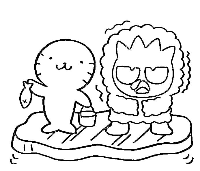 Coloriage Badtz Maru Gratuit